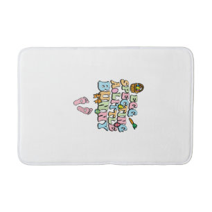 Egg Specting A Little Bunny Easter Pregnancy Annou Bath Mat