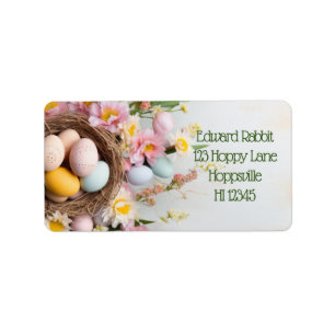 Egg-static Mail: Spruce Up Your Easter Deliveries Label