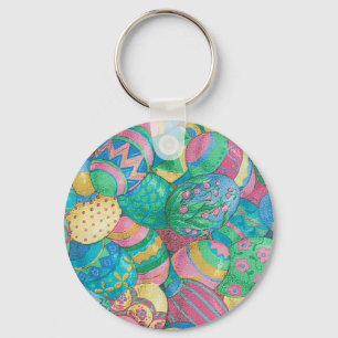 Egg-stavaganza Keychain