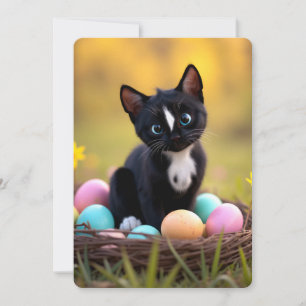 Egg-stra Cute: Felini’s Springtime Surprise Holiday Card