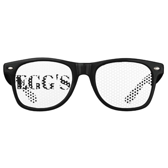 egg theme sunglasses (Front)
