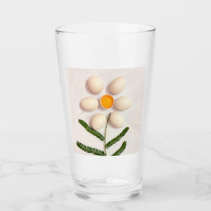 Egg Yolk Flower Glass
