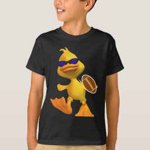 Eggbert The Duck Kids Cool Football T-Shirt