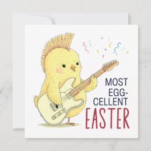 Eggcellent Easter  Holiday Card