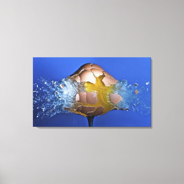 Eggceptional Canvas Print (Front)