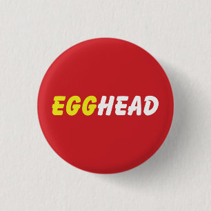 EGGHEAD 1 INCH ROUND BUTTON