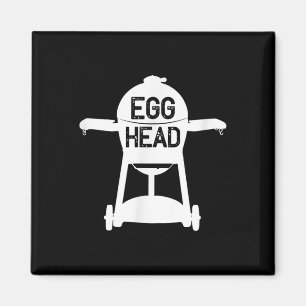 Egghead Bbq Smoker Grill Funny Gift  Magnet