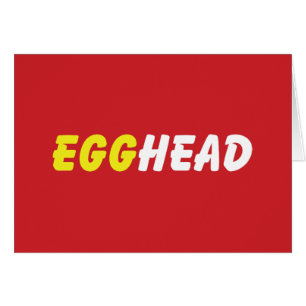 EGGHEAD GREETING CARDS