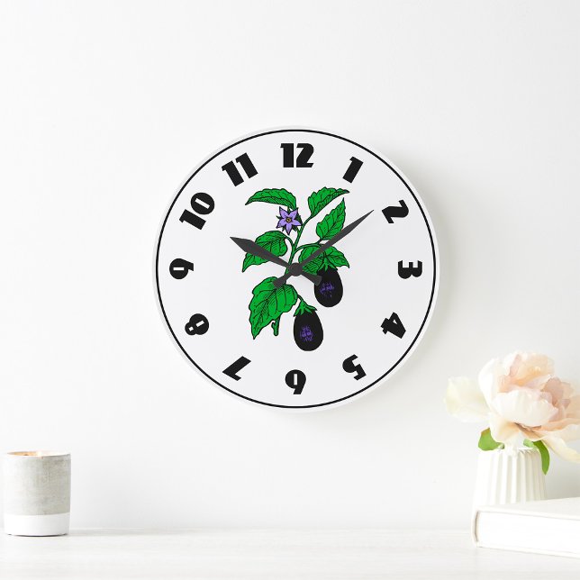 Eggplant Clock (Creator Uploaded)