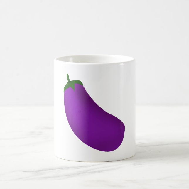Eggplant Coffee Mug (Center)