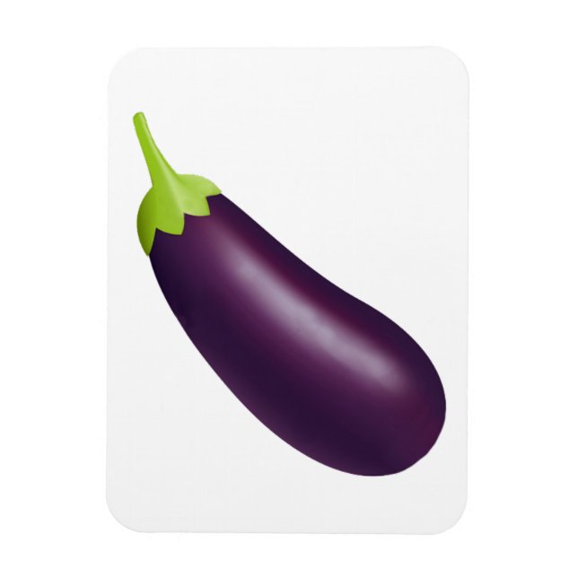 Eggplant Emoji Magnet (Vertical)