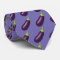Eggplant Emoji Neck Tie