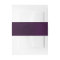 Eggplant Purple Plum lilac Lavender Wedding Invita