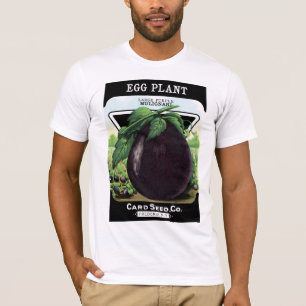 Eggplant Seed Packet Label T-Shirt