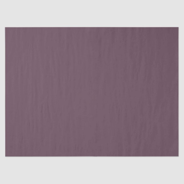 Eggplant Solid Colour Tissue Paper (Front)