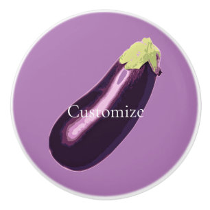 Eggplant Thunder_Cove Ceramic Knob
