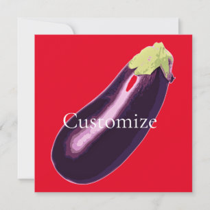 Eggplant Thunder_Cove  Invitation