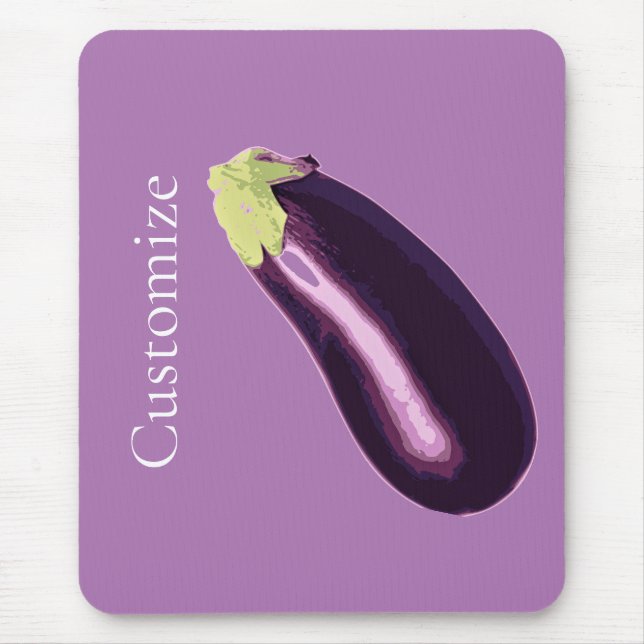 Eggplant Thunder_Cove  Mouse Pad (Front)