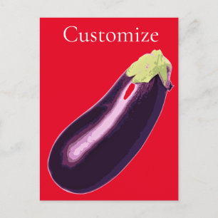 Eggplant Thunder_Cove Postcard