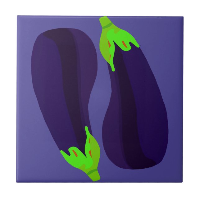 Eggplants Tile (Front)