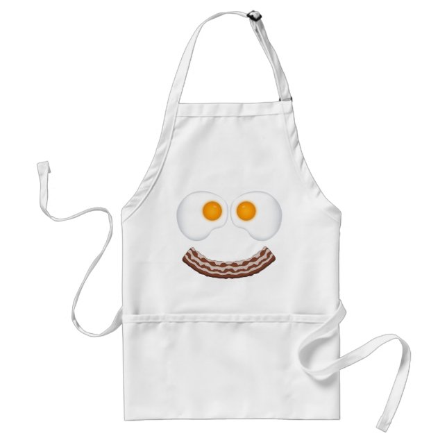 Eggs and Bacon Grin Apron (Front)
