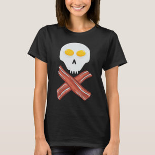 Eggs and Bacon Skull Pirates Crossbone Meat T-Shirt