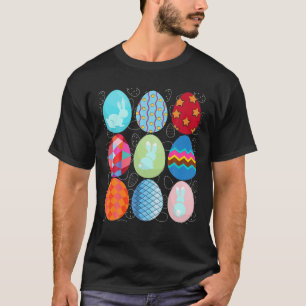 Eggs And Bunny Rabbits Cute Easter T-Shirt