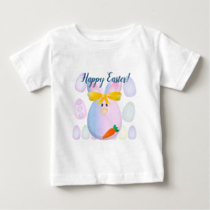 Eggs & Bunnies Ready for Easter Baby T-Shirt