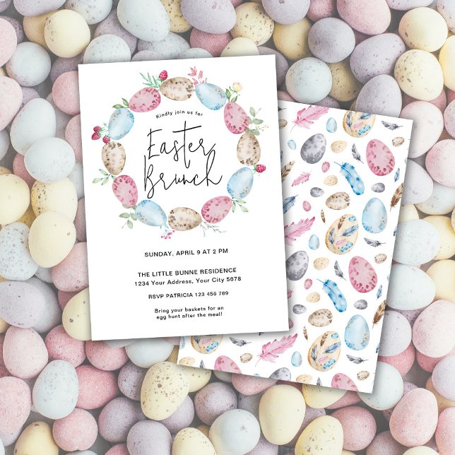 Eggs Easter Brunch Invitation (Creator Uploaded)