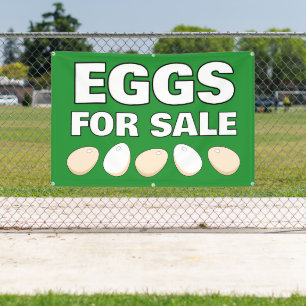 Eggs For Sale Banner