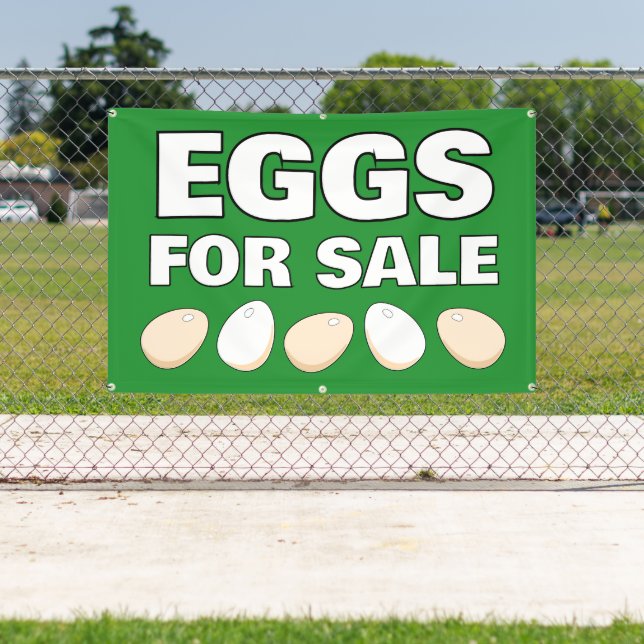 Eggs For Sale Banner (Insitu)