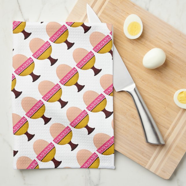 Eggs Kitchen Towel (Quarter Fold)
