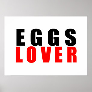 Eggs lover poster