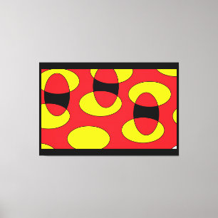 Eggs of a Demon - Ken Gauge Abstract Art Canvas Print