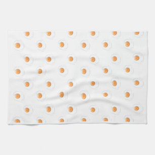 Eggs pattern kitchen towel