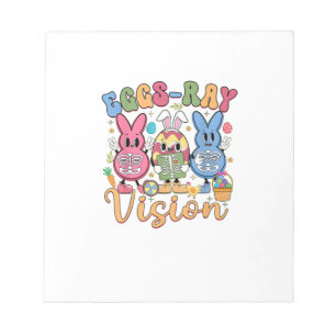 Eggs Ray Vision Happy Easter Day Xray Technician R Notepad