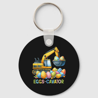 Eggscavator Easter Egg Hunt Construction Trucks To Keychain