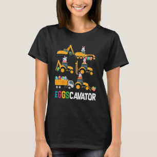 EggsCavator  Easter Egg Hunt For Kids Toddlers T-Shirt
