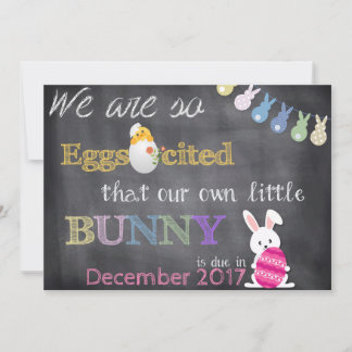 Eggscited Easter Pregnancy Reveal Announcement