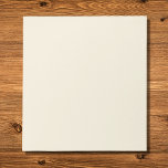 Eggshell Solid Colour Notepad<br><div class="desc">Eggshell Solid Colour</div>