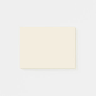 Eggshell Solid Colour Post-it Notes