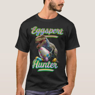 Eggspert Easter Eggs Hunter Easter Dinosaur Egg  5 T-Shirt