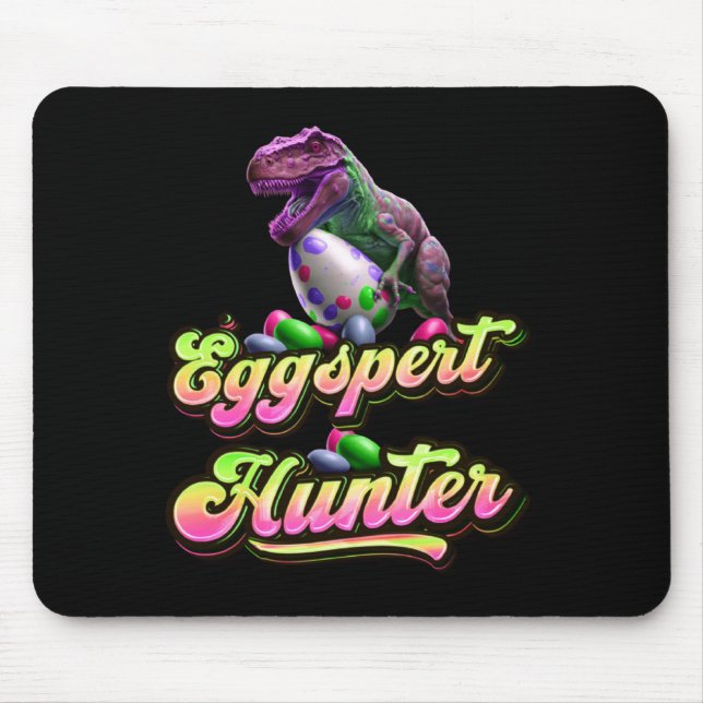 Eggspert Easter Eggs Hunter Easter Easter Mouse Pad (Front)