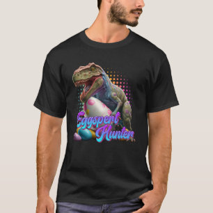Eggspert Egg Hunt Dinosaur Easter Eggs Hunting Eas T-Shirt