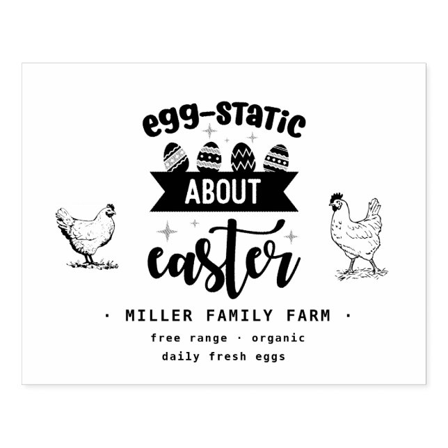 Eggstatic Easter | Egg Carton Stamp (Imprint)