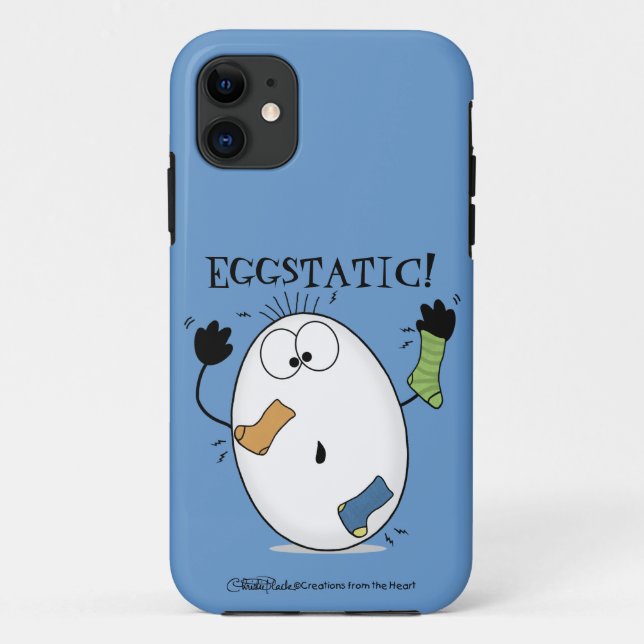 Eggstatic-Ecstatic Egg Case-Mate iPhone Case (Back)