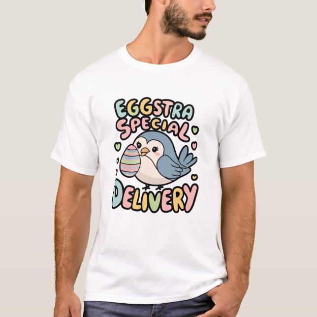 Eggstra Special Delivery T-Shirt (Front)