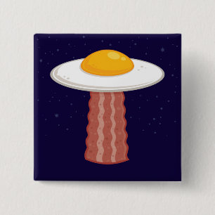Eggstraterrestrial 2 Inch Square Button