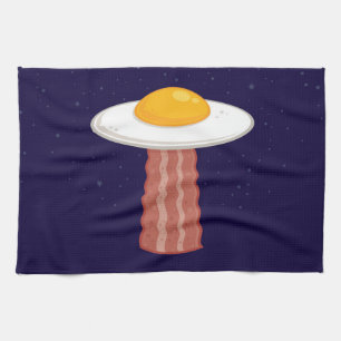 Eggstraterrestrial Kitchen Towel