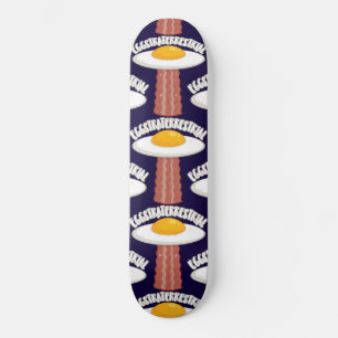 Eggstraterrestrial With Text Skateboard